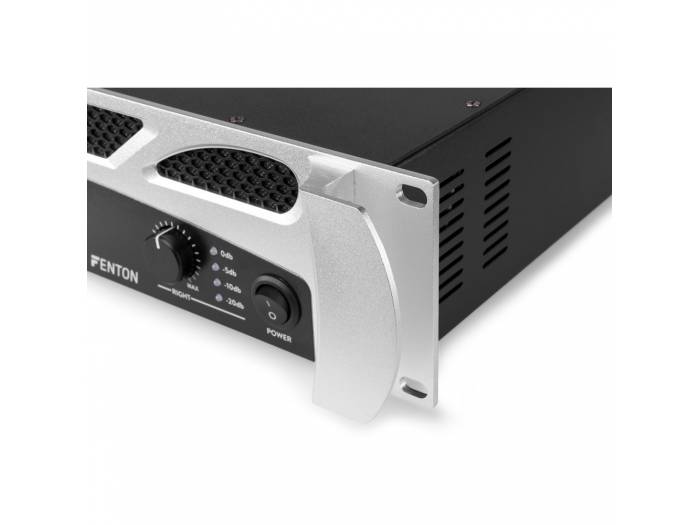 Dar a luz Cincuenta Escarpado Fenton FPA1000 Amplificador PA 2x 500W MP3, BT, USB de Fenton Etapas de  potencia