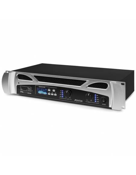 Fenton	FPA1000 Amplificador PA 2x 500W MP3, BT, USB - 4