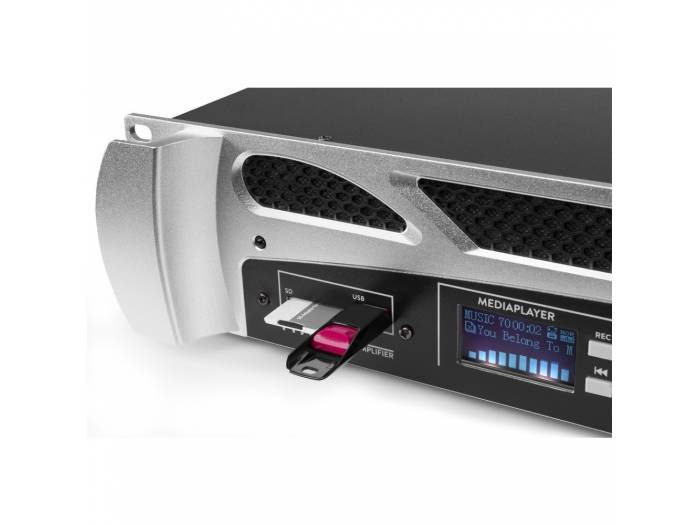 Fenton	FPA1000 Amplificador PA 2x 500W MP3, BT, USB - 6