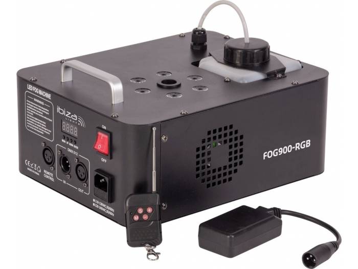 IBIZA LIGHT FOG900-RGB- Maquina de humo de disparo vertial RGB - 900W - 1