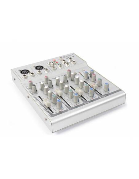 Skytec STL-4 - Mezclador de 4 canales 172570 - 2