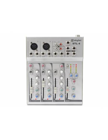 Skytec STL-4 - Mezclador de 4 canales 172570 - 3