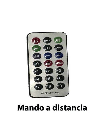 Skytronic AV420S Amplificador Karaoke FM/USB/SD Plata  - 5
