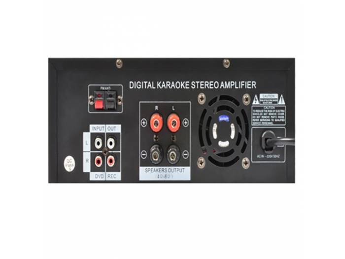Skytronic  AV-120FM - Amplificador Hifi Karaoke 103206 - 3