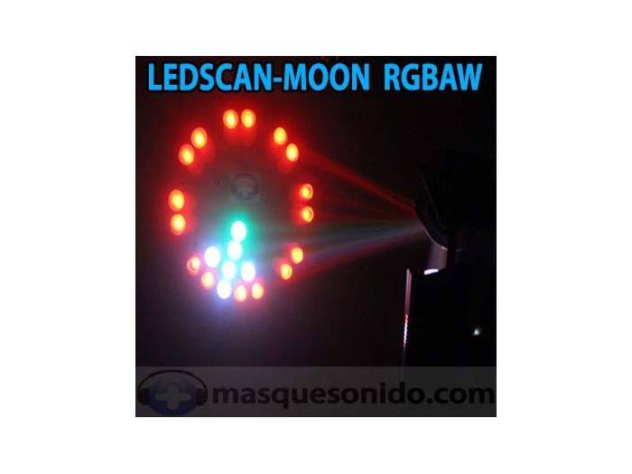 Ibiza Light LEDSCAN-MOON RGBAW - 5