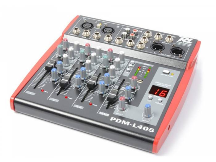 Power Dynamics PDM-L405 - Mesa de Mezclas de 4 canales - 171166 - 4