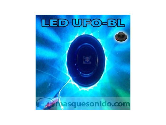 Ibiza Light LED UFO BL Negro 48 LEDs RGB 10mm - 6