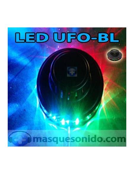 Ibiza Light LED UFO BL Negro 48 LEDs RGB 10mm - 7