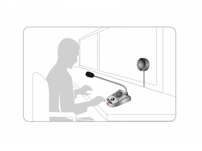 Fonestar GM-20P Sistema de intercomunicacion de ventanilla - 3