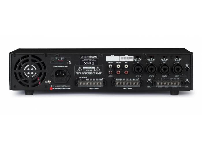 Fonestar MA-245GU  Amplificador Megafonia  Multizona - 2