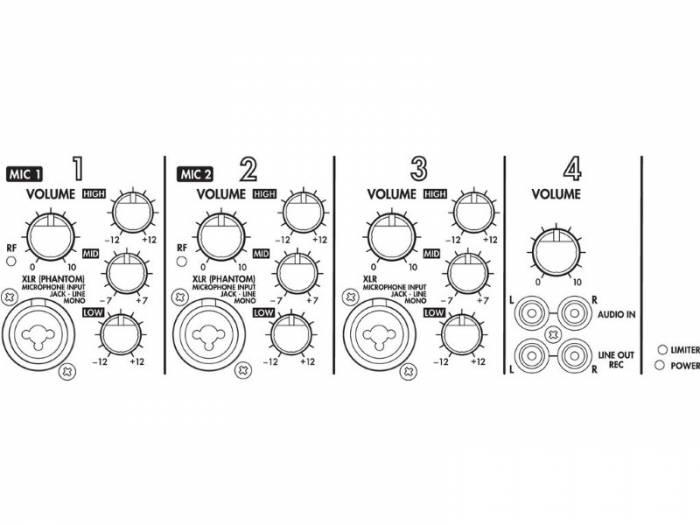 Monacor Speech200 - Atril amplificador +micro - 1