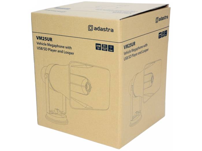 ADASTRA 952.006UK VM25UR - Megafono Activo 25w