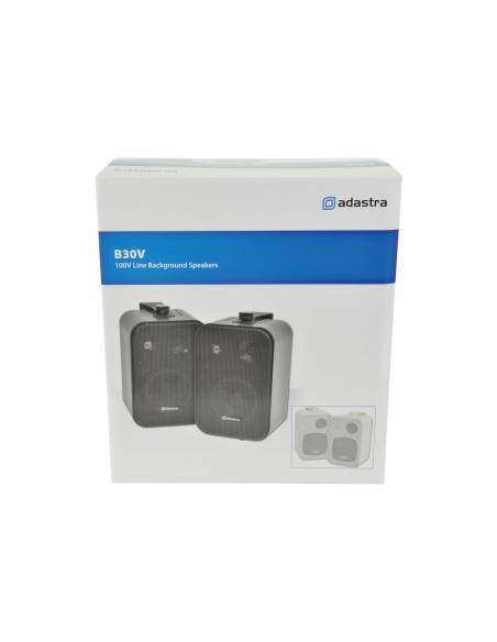 ADASTRA 952.887UK B30V-B - Altavoz de instalación 4 pulgadas - 30w - Color Negro 