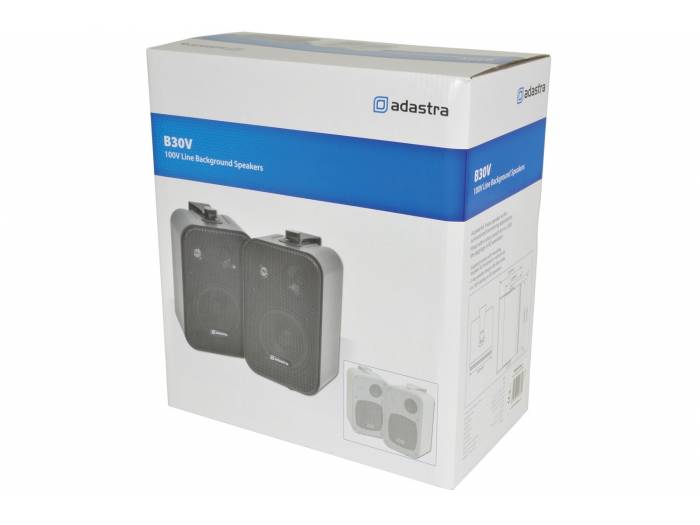 ADASTRA 952.887UK B30V-B - Altavoz de instalación 4 pulgadas - 30w - Color Negro 