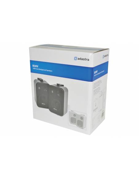 ADASTRA 952.887UK B30V-B - Altavoz de instalación 4 pulgadas - 30w - Color Negro 