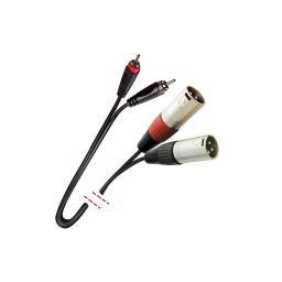 MARK MK 87 - Cable 2 RCA macho  a  2 XLR  macho de  6m - 1