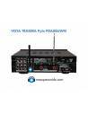 Pyle PDA8BUWM Amplificador de cine en casa Bluetooth, micrófono inalámbrico UHF
