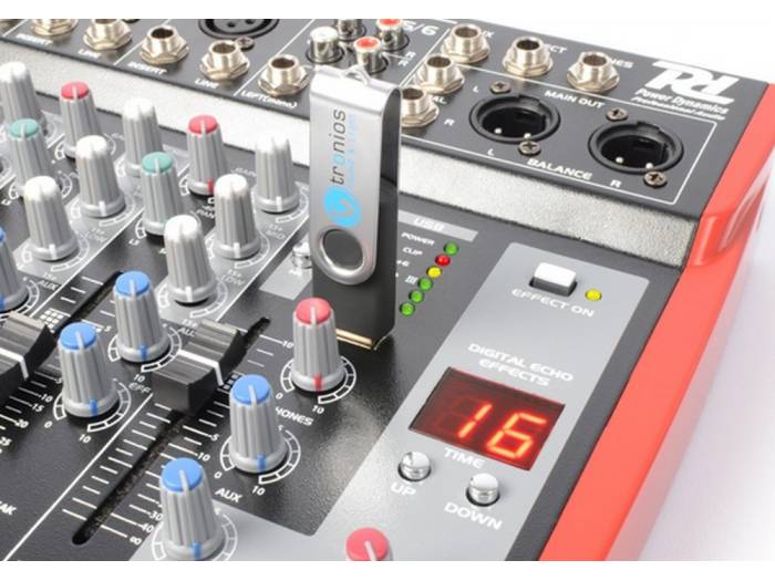 Power Dynamics PDM-L405 - Mesa de Mezclas de 4 canales - 171166 - 6