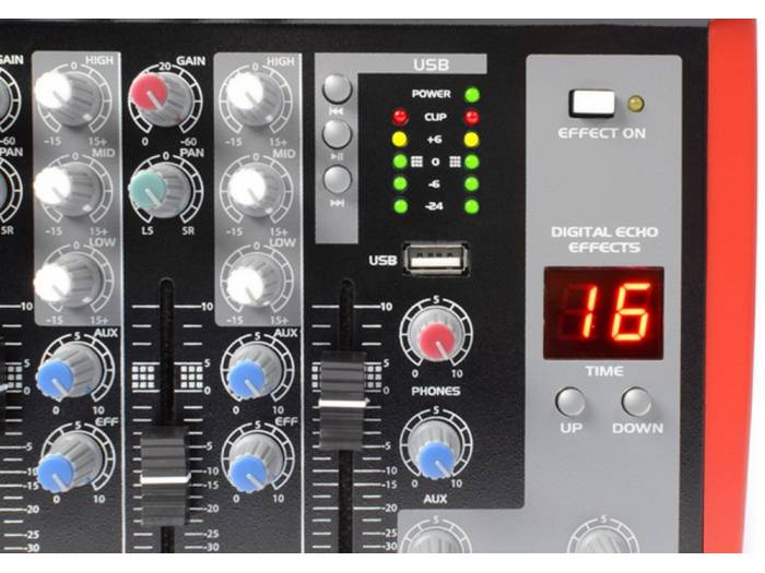 Power Dynamics PDM-L405 - Mesa de Mezclas de 4 canales - 171166 - 7