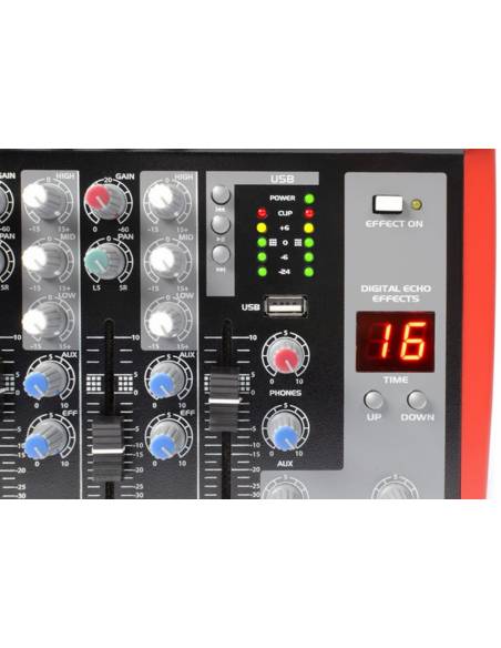 Power Dynamics PDM-L405 - Mesa de Mezclas de 4 canales - 171166 - 7