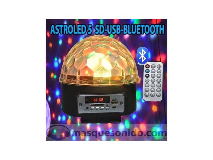 Ibiza Light ASTROLED 5 SD-USB-BLUETOOTH - 1