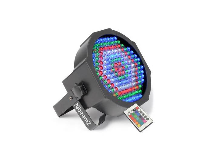 Beamz Foco PAR plano 154x 10mm RGBW, IR, DMX - 1