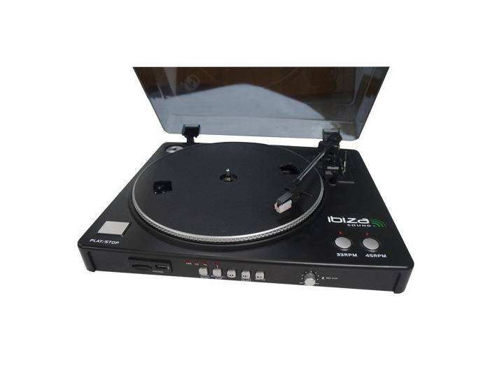 Tocadiscos  Ibiza Sound LP300 USB/SD con Grabacion - 4