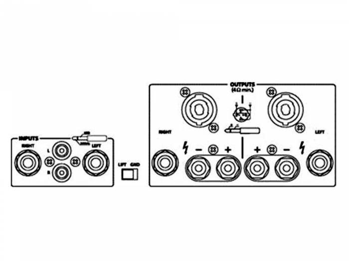 IMG Stage Line STA-700 - Etapa de potencia 2 x 275W a 4 Ohm