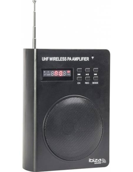 Ibiza Sound  PORT3-UHF - Altavoz portatil con bateria  - 1