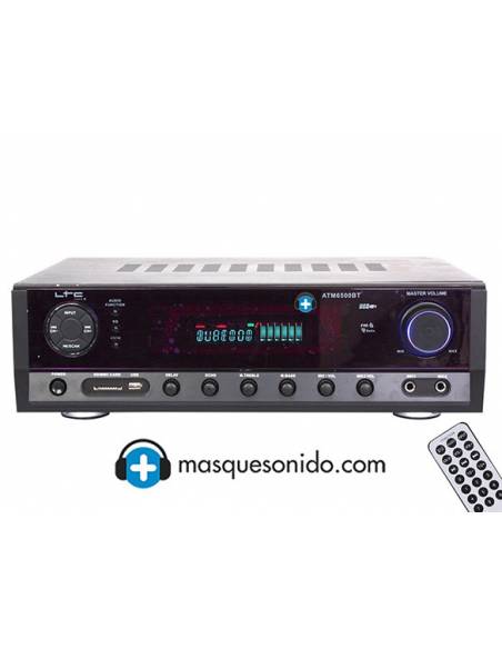 LTC ATM6500 amplificador 5.0, karaoke USB, Bluetooth  - 1