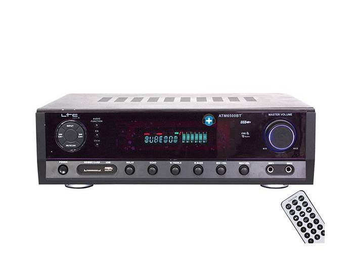 LTC ATM6500 amplificador 5.0, karaoke USB, Bluetooth  - 7