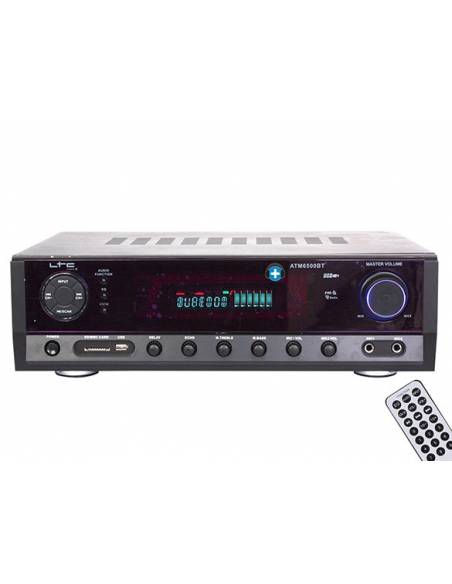 LTC ATM6500 amplificador 5.0, karaoke USB, Bluetooth  - 7