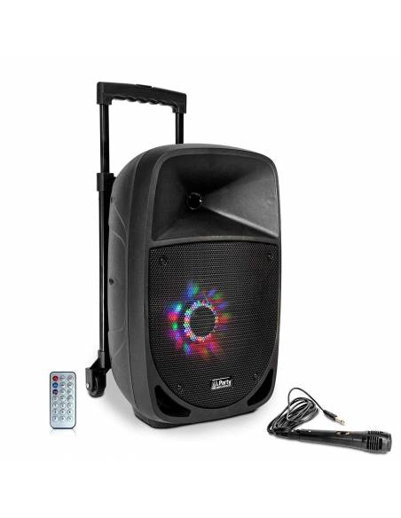 Party Light & Sound PARTY-8LED ALTAVOZ PORTATIL 8’’/20CM - 300W CON USB, BLUETOOTH, FM Y MICRO - 2