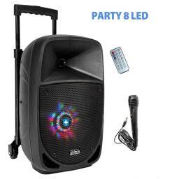 Mr DJ PARTY PACK - Altavoces PA DJ de 15 pulgadas con sistema Bluetooth  para micrófono, cables