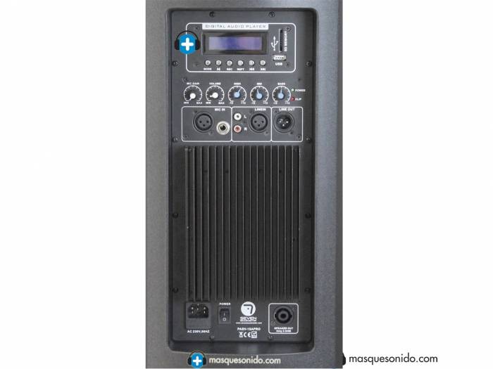 Seven Sound PASV-15APRO - Altavoz activo 1500w  - 7
