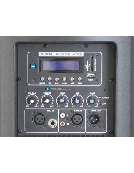 Seven Sound PASV-15APRO - Altavoz activo 1500w  - 8