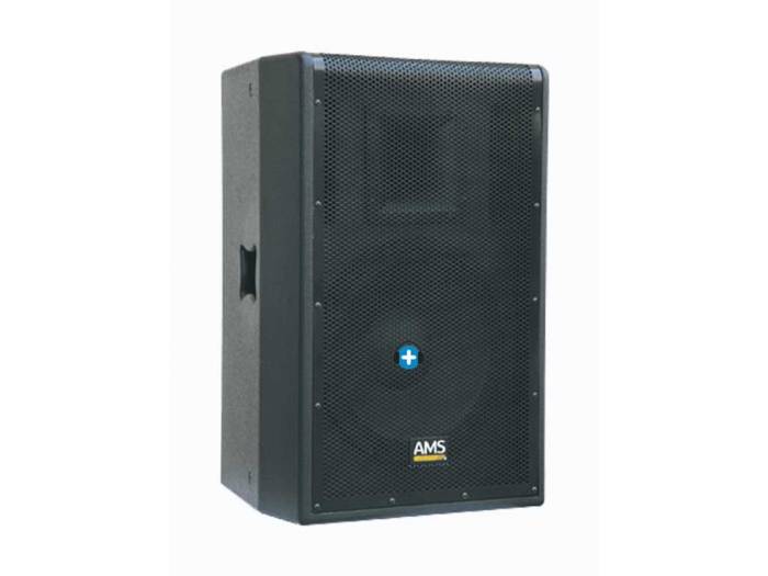 AMS AS 300 PW  - Caja acústica activa. Madera. Woofer 12" 500W. - 1