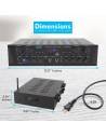 PYLE PTA44BT - Amplificador Hifi de 500w