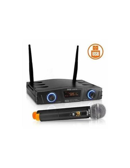 Pyle PDWM1980 - Microfono inalambrico de mano UHF de Pyle - 7