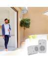 PYLE PRO PDWR30W PAREJA ALTAVOCES PASIVOS 4' EXTERIOR BLANCOS 4 OHM