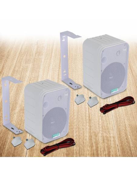 PYLE PRO PDWR50W PAREJA ALTAVOCES PASIVOS 6 PULGADAS EXTERIOR - BLANCOS 4 OHM - 2