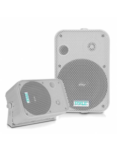 PYLE PRO PDWR50W PAREJA ALTAVOCES PASIVOS 6 PULGADAS EXTERIOR - BLANCOS 4 OHM - 4