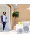 PYLE PRO PDWR50W PAREJA ALTAVOCES PASIVOS 6 PULGADAS EXTERIOR - BLANCOS 4 OHM