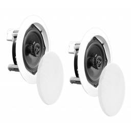 PYLE PDIC61RD - Pareja de altavoces de techo de 6.5 pulgadas - 1