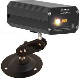 Party Light & Sound Mini FireFly Laser - MINI EFECTO LASER FIREFLY ROJO Y VERDE - 1