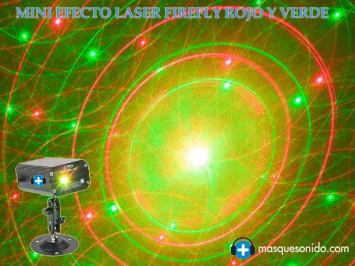 Party Light Sound Gobo Láser 120mW - PARTY-GOBOLASER - 3