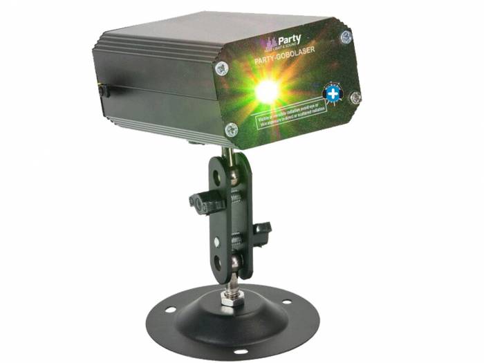Party Light Sound Gobo Láser 120mW - PARTY-GOBOLASER - 6
