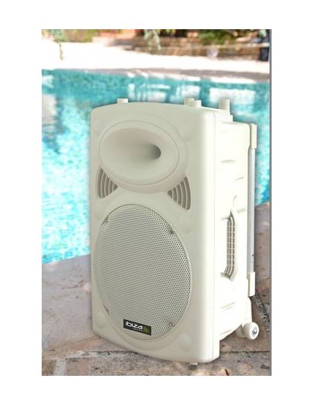 Ibiza Sound PORT10VHF-BT-WH, Altavoz Portatil 10 Pulgadas, 500 W , Blanco - 6