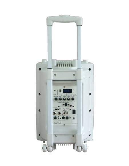 Ibiza Sound PORT10VHF-BT-WH, Altavoz Portatil 10 Pulgadas, 500 W , Blanco - 7