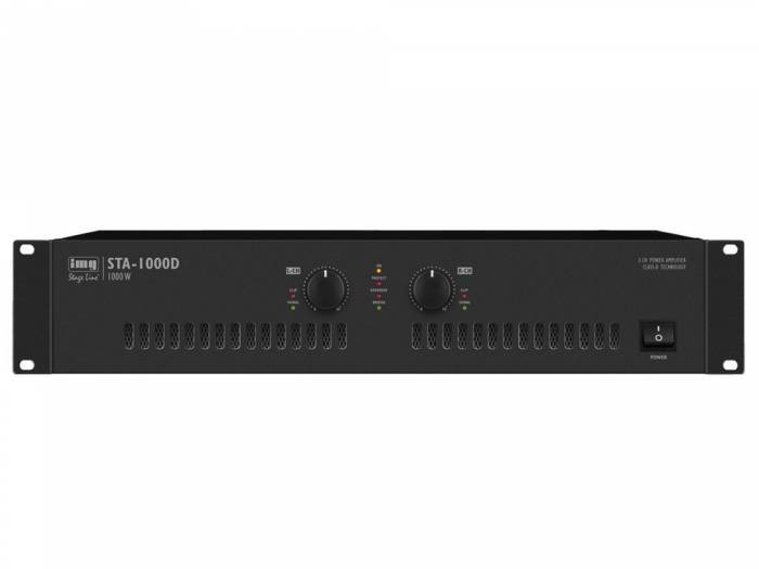 IMG Stage Line STA-1000D - Etapa de potencia 2 x 500W a 4 Ohm - 1